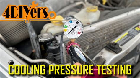 pressure testing coolant system